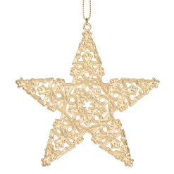 The Met Store Ornaments*2024 Star, Snowflake, and Angel Tree Ornament Set