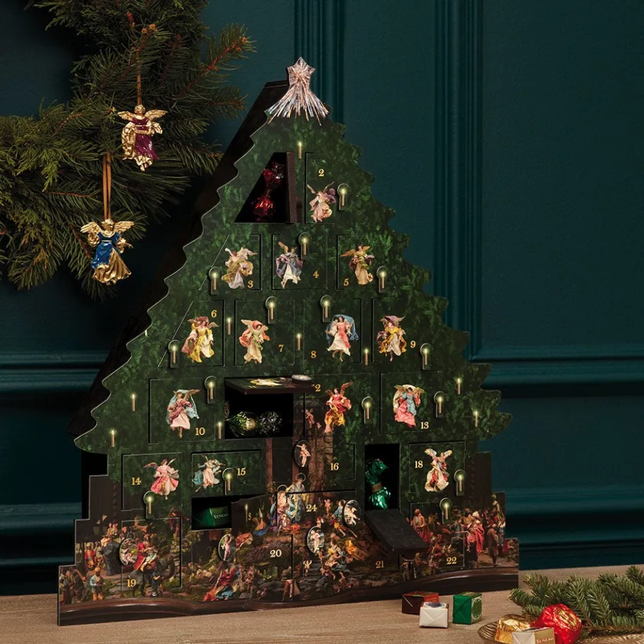 The Met Store Calendars*Angel Tree Wooden Advent Calendar