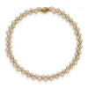 The Met Store Necklaces*Braided Pearl Necklace