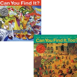 Kids The Met Store Kids' Books*Can You Find It? and Can You Find It, Too? Book Set