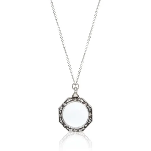 The Met Store Necklaces*Celestial Octagonal Magnifier Pendant Necklace