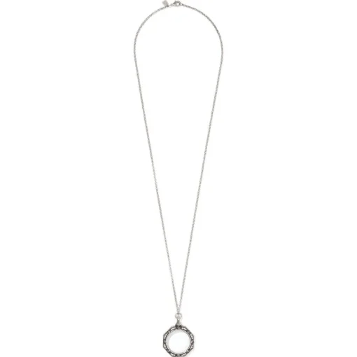The Met Store Necklaces*Celestial Octagonal Magnifier Pendant Necklace