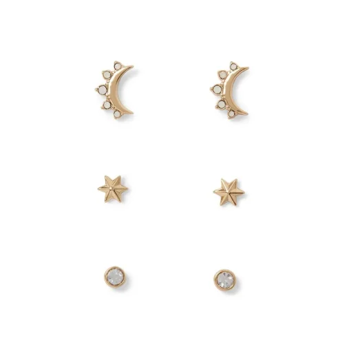 The Met Store Earrings*Celestial Symbols Stud Earrings Set