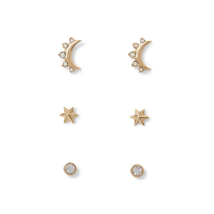 The Met Store Earrings*Celestial Symbols Stud Earrings Set