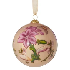 The Met Store Ornaments*Chelsea Botanicals Hand-Painted Glass Ornament Set
