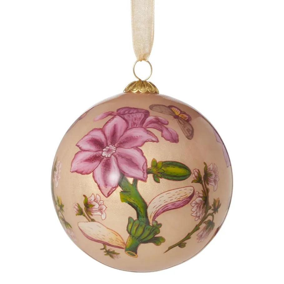 The Met Store Ornaments*Chelsea Botanicals Hand-Painted Glass Ornament Set