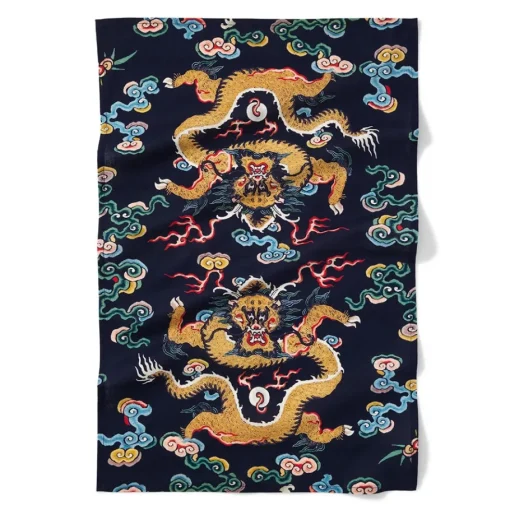 The Met Store Tableware*Chinese Dragon Rank Badge Apron and Tea Towel Set