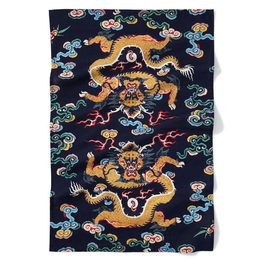 The Met Store Tableware*Chinese Dragon Rank Badge Apron and Tea Towel Set