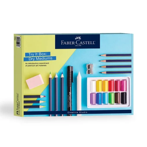 The Met Store Art Supplies & Easels*Creative Studio Try It Box: Dry Mediums