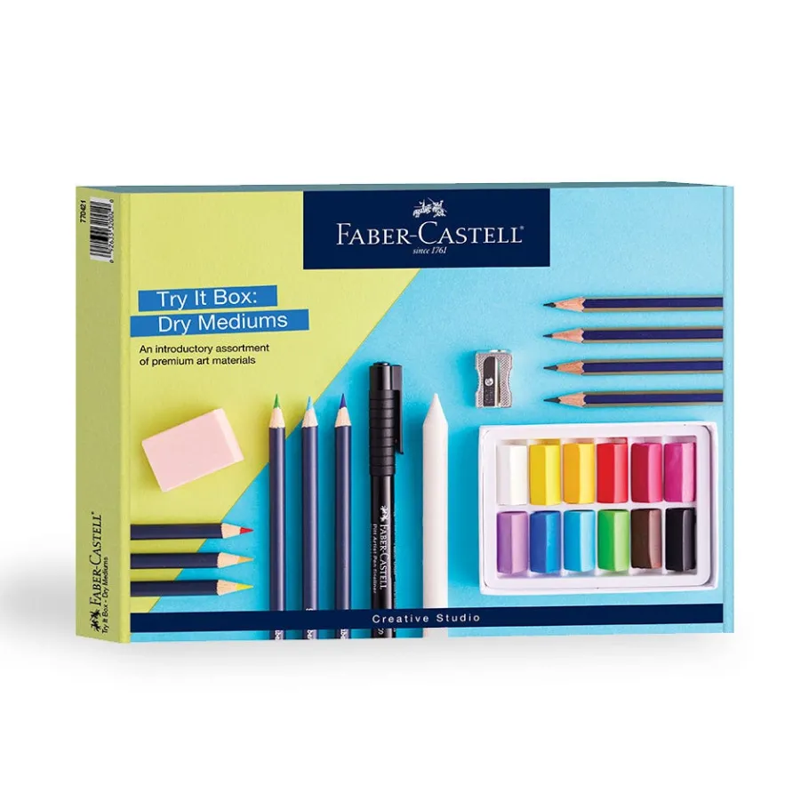 The Met Store Art Supplies & Easels*Creative Studio Try It Box: Dry Mediums