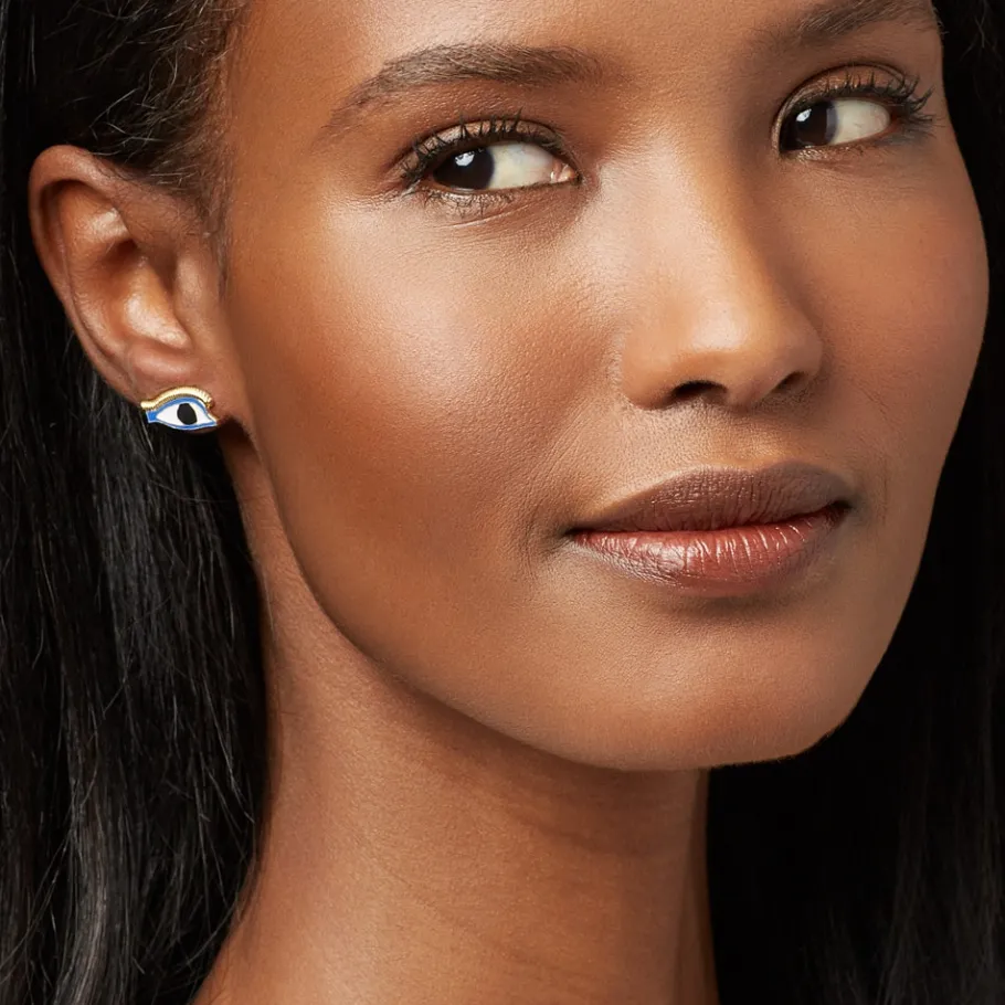 The Met Store Earrings*Egyptian Eye Stud Earrings