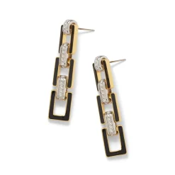 The Met Store Earrings*European Buckle Enamel Drop Earrings