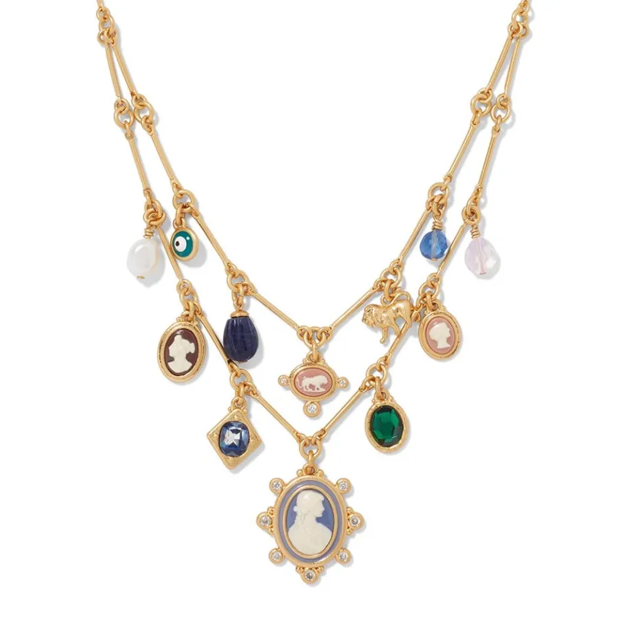 The Met Store Jewelry Sets*European Cameo Charm Necklace and Drop Earrings Set