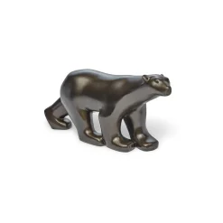 The Met Store Sculpture*François Pompon: Polar Bear Small Black Sculpture