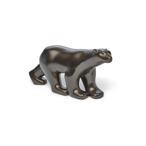 The Met Store Sculpture*François Pompon: Polar Bear Small Black Sculpture