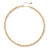 The Met Store Necklaces*Golden Disc Necklace