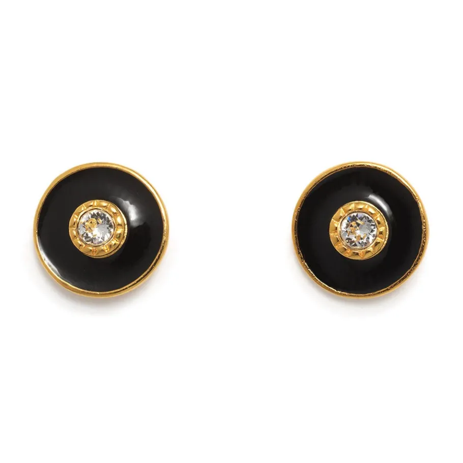 The Met Store Earrings*Hand-Enameled Jeweled Earrings