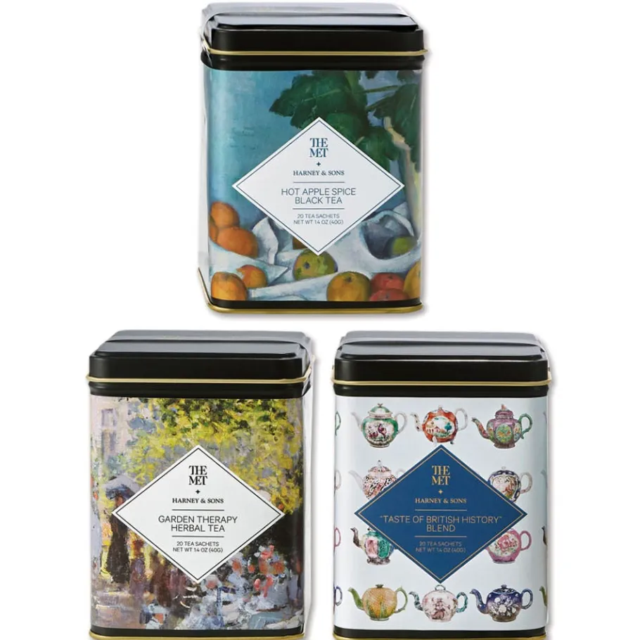 The Met Store Tableware*Harney & Sons Tea Tin Set