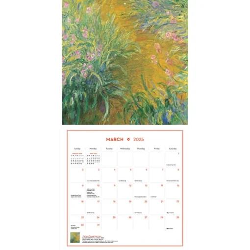 The Met Store Calendars*Impressionism and Post-Impressionism Wall Calendar 2025