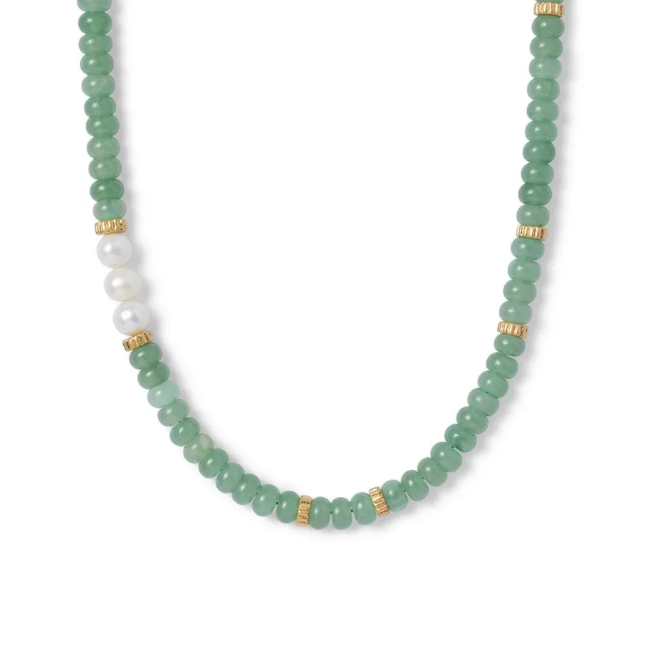 The Met Store Necklaces*Karavas Gems Aventurine Beaded Necklace
