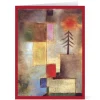 The Met Store Holiday Cards*Klee: Little Painting with Pine Tree Holiday Cards