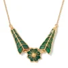 The Met Store Necklaces*Lotus Pagoda Plique-à-Jour Pendant Necklace