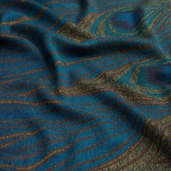 The Met Store Scarves & Wraps*Louis C. Tiffany Peacock Feather Wool-Blend Shawl