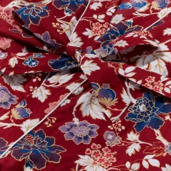 The Met Store Clothing*Lyon Floral Cotton Women's Robe