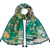 The Met Store Scarves & Wraps*Ming Birds and Flowering Branches Oversize Oblong Scarf