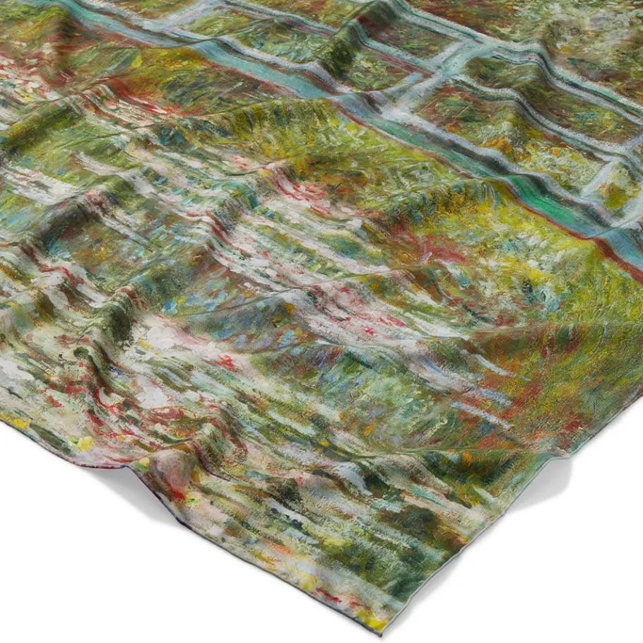 The Met Store Scarves & Wraps*Monet Blooms Double-Sided Square Silk Scarf