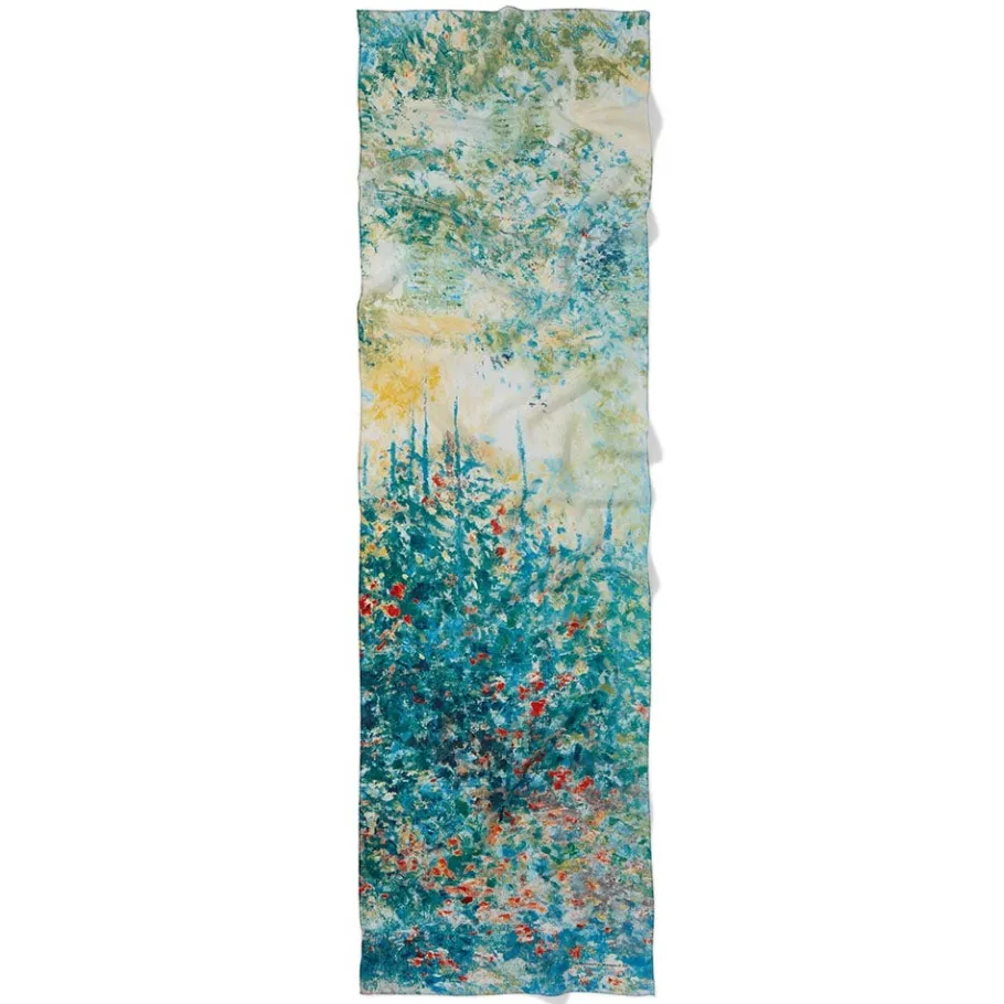 The Met Store Scarves & Wraps*Monet Garden at Argenteuil Oblong Silk Scarf