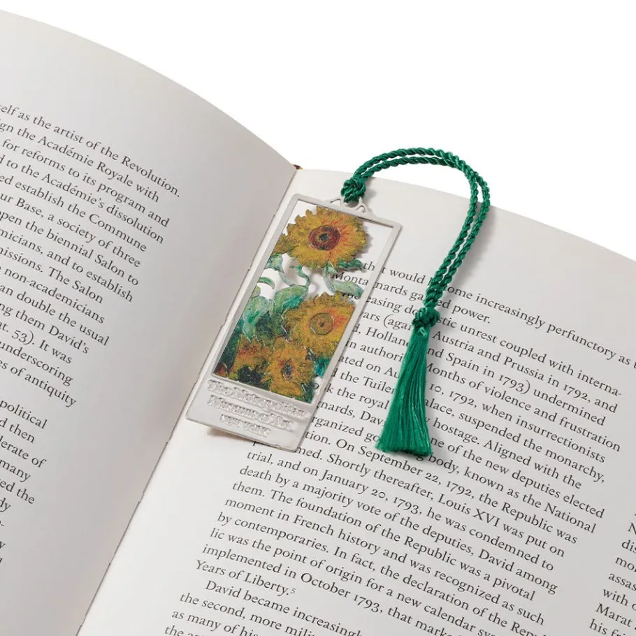 The Met Store Office*Monet Sunflowers Bookmark