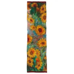 The Met Store Scarves & Wraps*Monet Sunflowers Oblong Silk Scarf