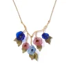 The Met Store Necklaces*Morning Glories Bib Necklace