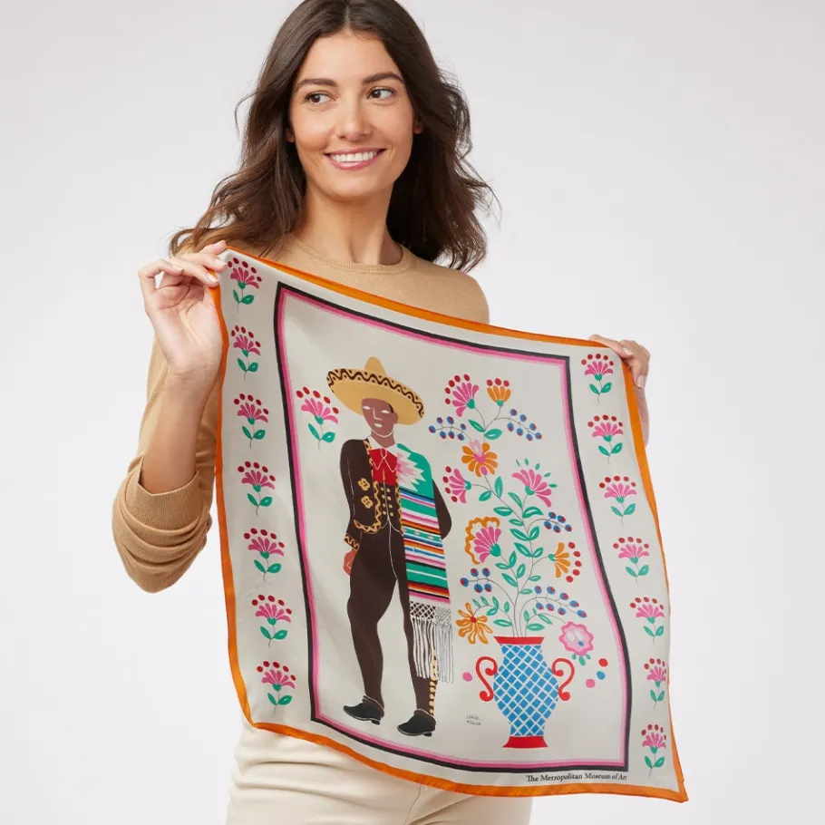 The Met Store Scarves & Wraps*Mérida Saltillo Dress Silk Neckerchief