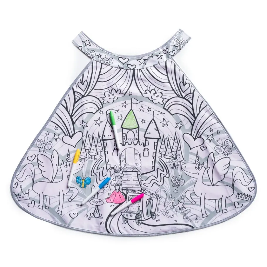 The Met Store Art Supplies & Easels*Princess Color-a-Cape Kit