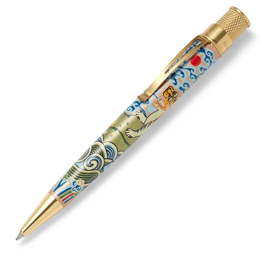 The Met Store Office*Retro 51 Chinese Tiger Rank Badge Rollerball Pen