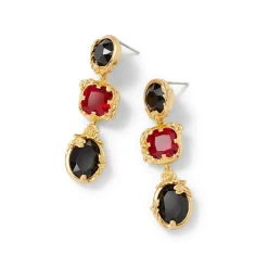 The Met Store Earrings*Rococo Motifs Drop Earrings