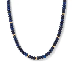 The Met Store Necklaces*Royal Egyptian Beaded Lapis Necklace
