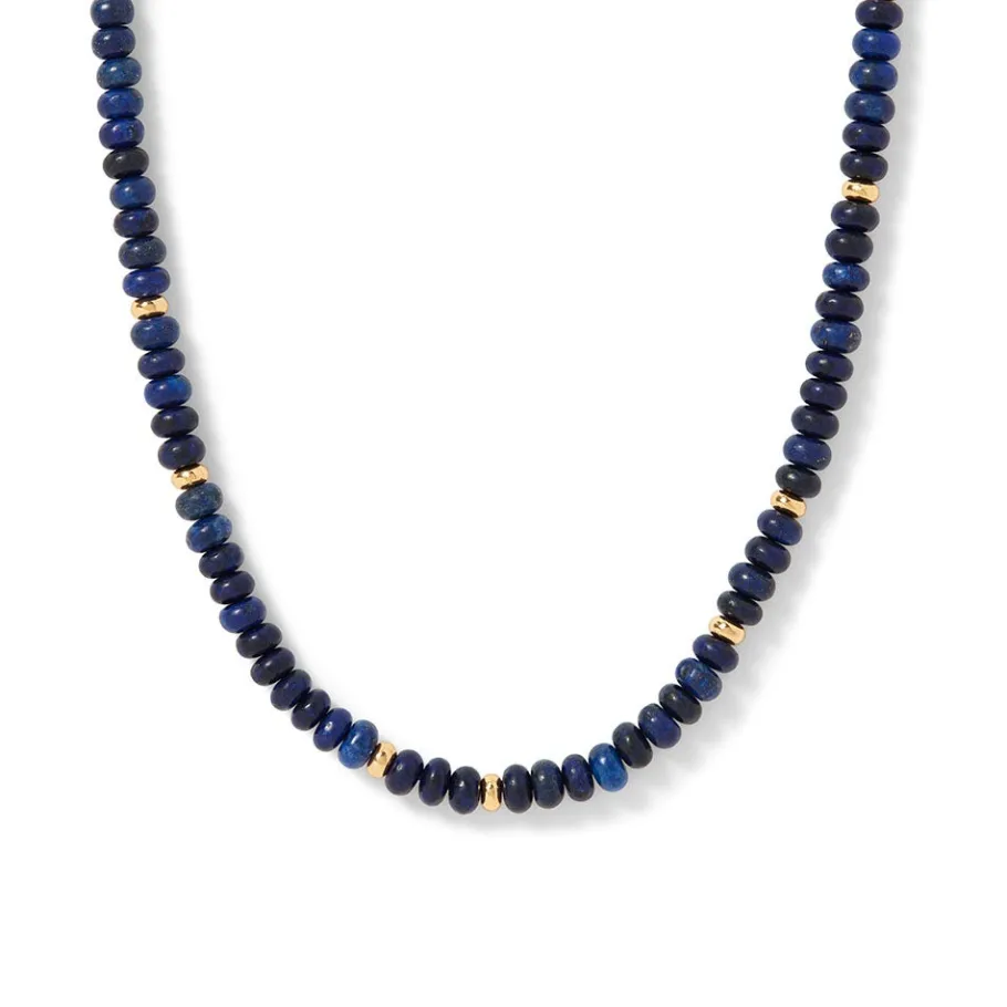 The Met Store Necklaces*Royal Egyptian Beaded Lapis Necklace