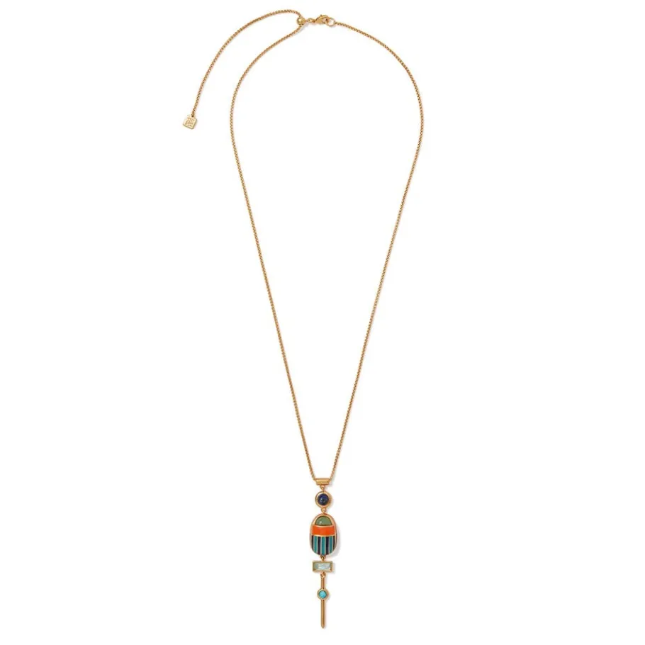 The Met Store Necklaces*Royal Scarab Lariat Necklace