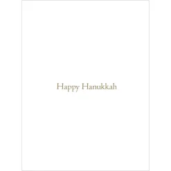 The Met Store Holiday Cards*Sklar: Golden Lights Hanukkah Cards