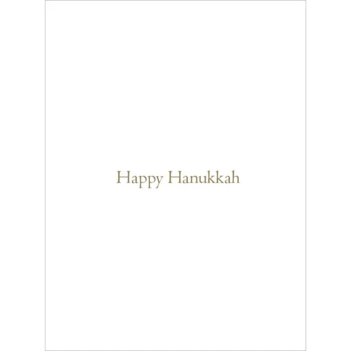 The Met Store Holiday Cards*Sklar: Golden Lights Hanukkah Cards