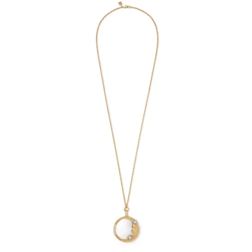 The Met Store Necklaces*Spanish Day and Night Magnifier Pendant Necklace