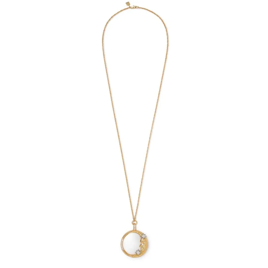 The Met Store Necklaces*Spanish Day and Night Magnifier Pendant Necklace