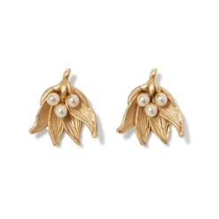 The Met Store Earrings*The Met Cloisters Garden Fava Bean Stud Earrings