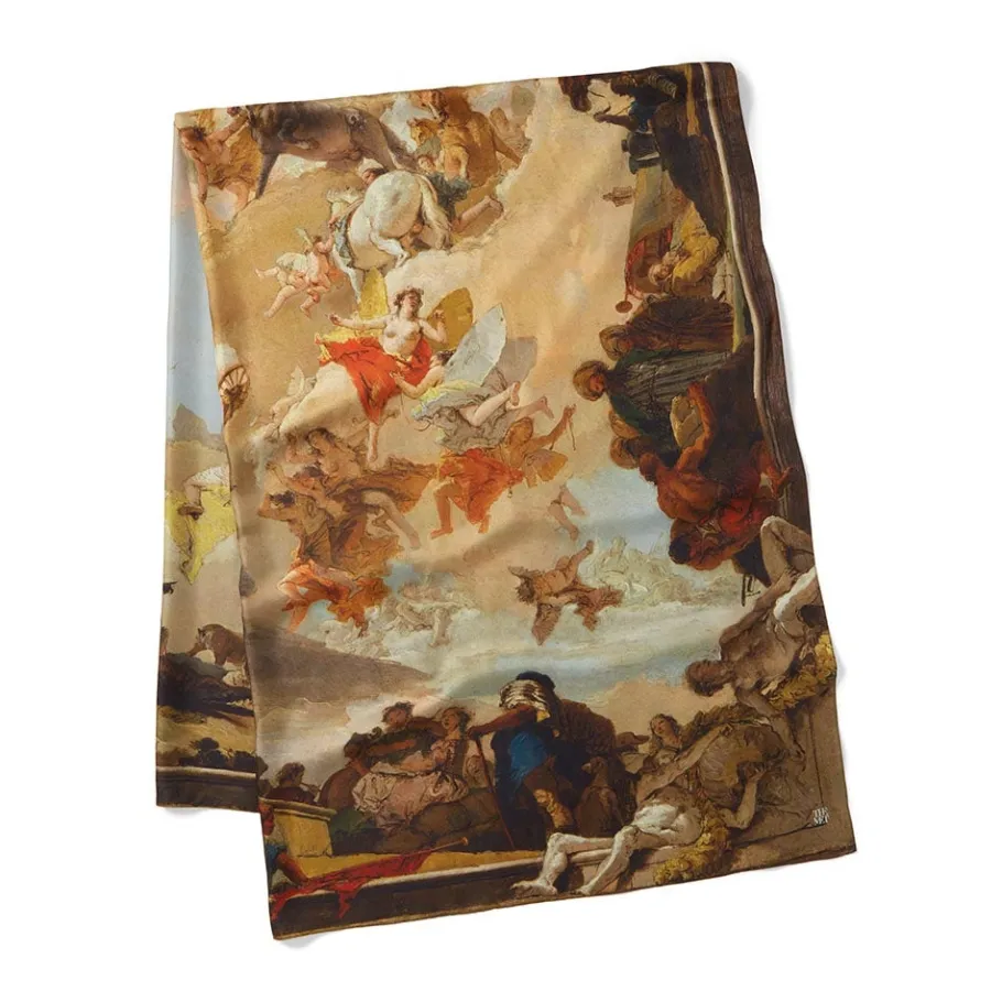 The Met Store Scarves & Wraps*Tiepolo Allegory of the Planets and Continents Oversize Unisex Oblong Silk Scarf