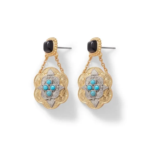 The Met Store Earrings*Turkmen Chain Drop Earrings