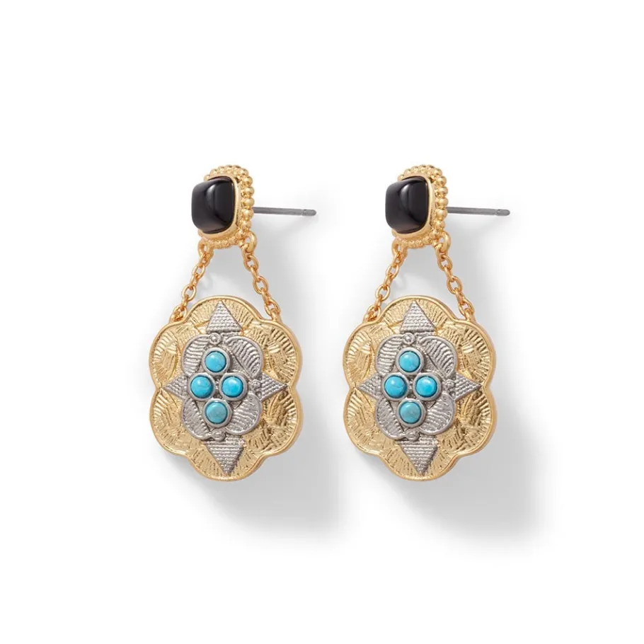 The Met Store Earrings*Turkmen Chain Drop Earrings