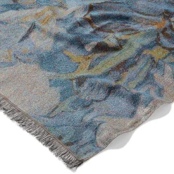The Met Store Scarves & Wraps*Van Gogh Irises Wool-Blend Shawl